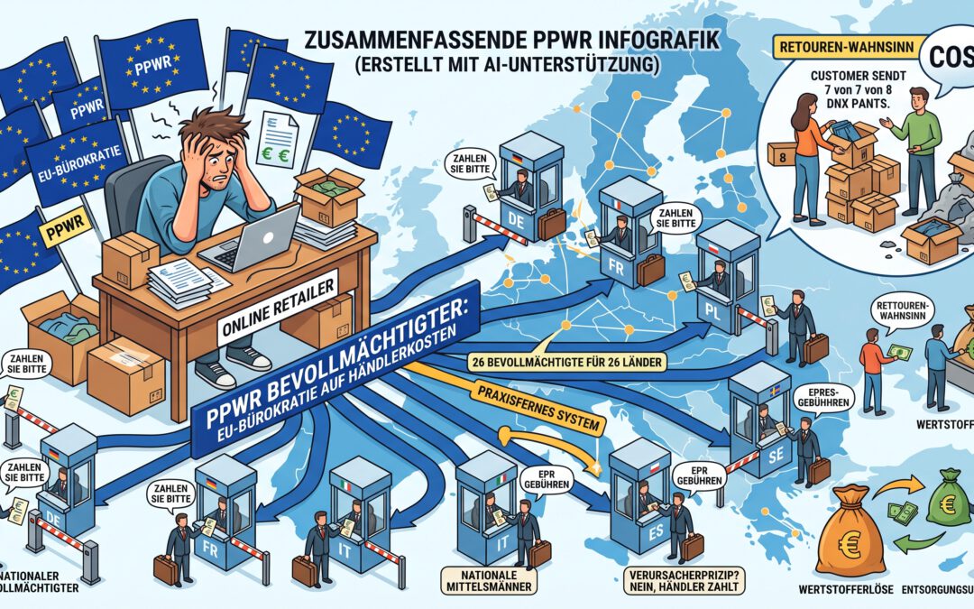 PPWR-Bevollmächtigter: EU-Bürokratie auf Händlerkosten