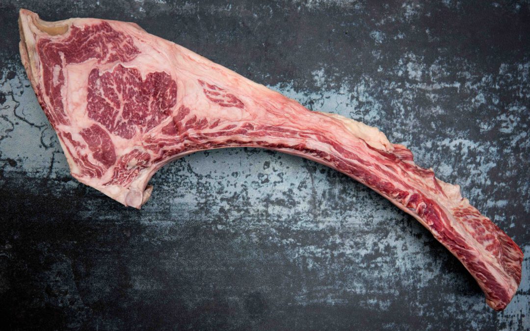 Das Tomahawk-Steak