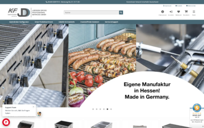 Neuer Glanz bei KF-Gastrobräter: Entdecken Sie den überarbeiteten Onlineshop